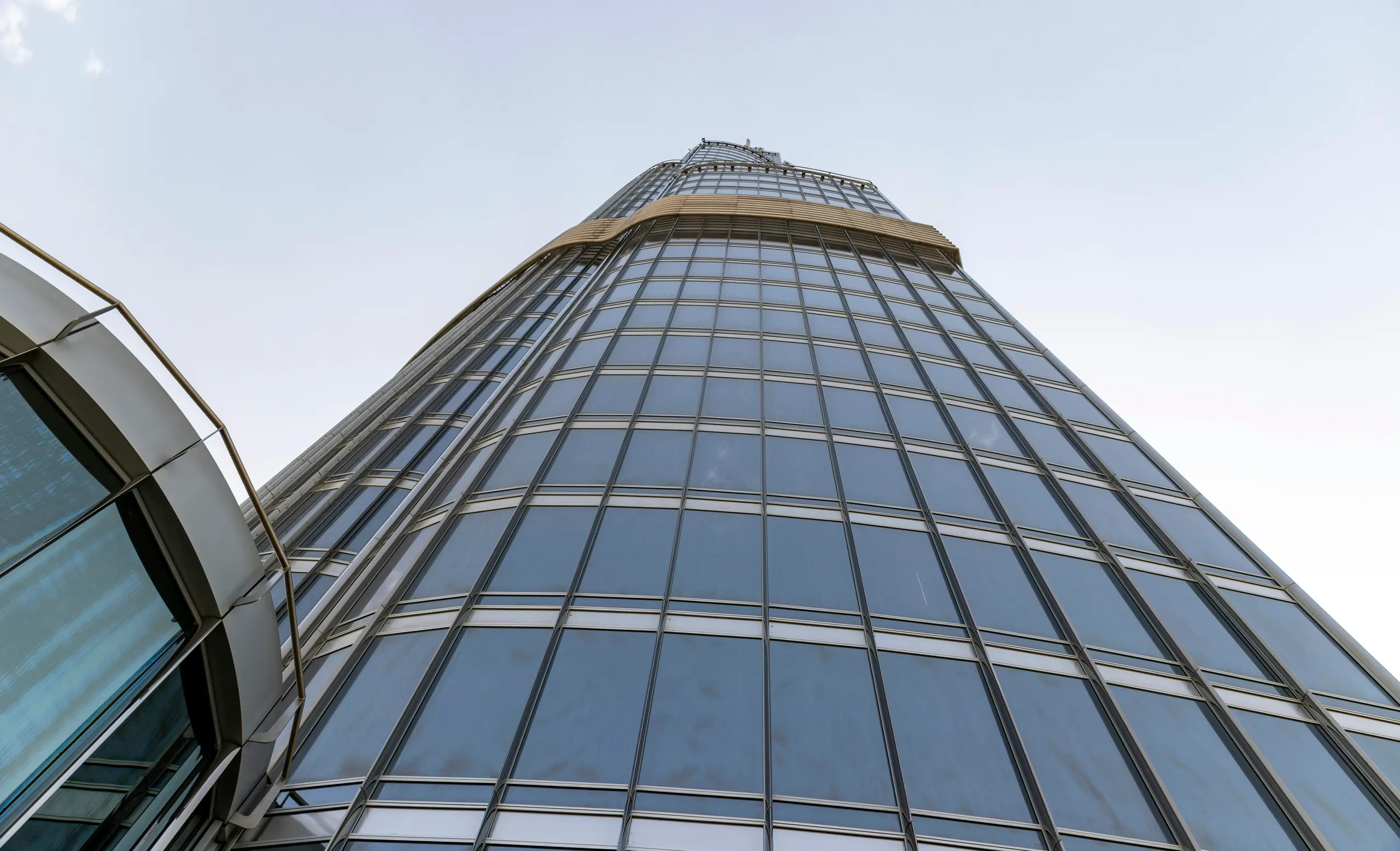 Frontage of the Burj Khalifa